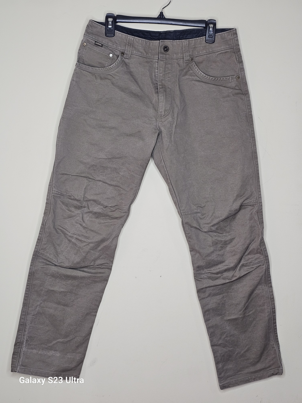 Kuhl RYDR Men's Gray/taupe Straight-Leg Outdoor Hiking Pants 32×32